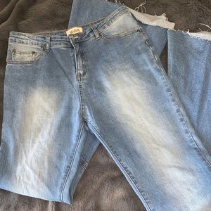 Medium Wash Bellbottom Jeans